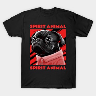 Spirit animal Pug T-Shirt